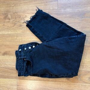 Old Navy Women's Dark Blue Ankle Jeans